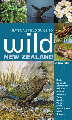 Book cover for Bateman Field Guide to Wild New Zealand