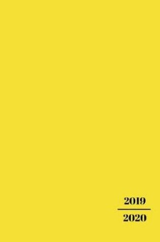 Cover of Yellow Teacher Planner 2019-2020