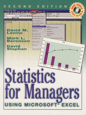 Book cover for Statistics for Managers Using Microsoft Excel