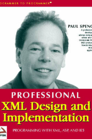 Cover of Professional XML Design and Implementation