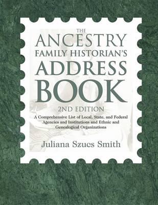 Book cover for The Ancestry Family Historian's Address Book