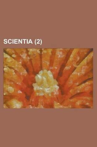 Cover of Scientia. (2)