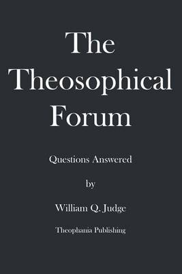 Book cover for The Theosophical Forum