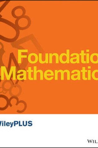 Cover of WileyPLUS Standalone to accompany Foundation Mathematics 1e