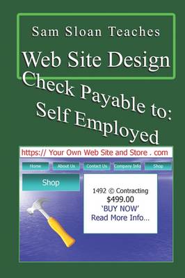 Book cover for Sam Sloan Teaches Web Site Design