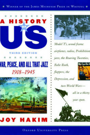 Cover of History of Us Book Nine War Peace and All That Jazz Third