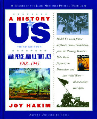 Book cover for History of Us Book Nine War Peace and All That Jazz Third