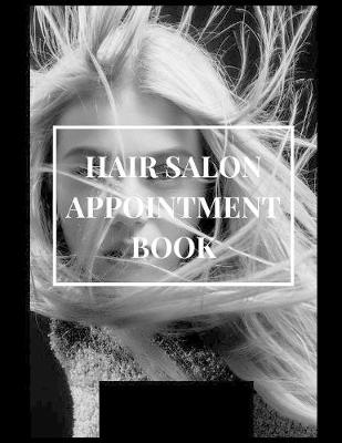 Book cover for Hair Salon Appointment Book