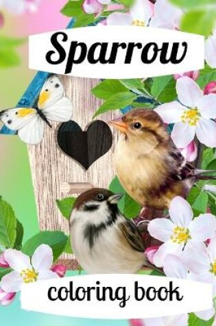 Cover of Sparrow coloring book