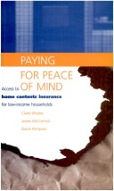 Book cover for Pay for Peace of Mind