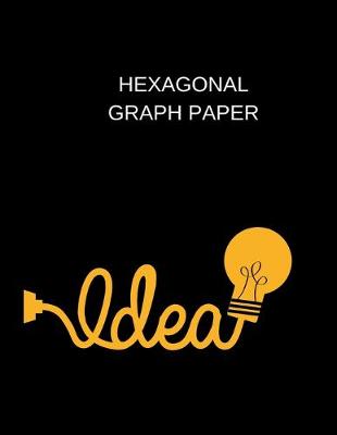 Book cover for hexagonal graph paper idea