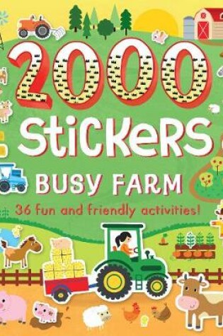Cover of 2000 Stickers Busy Farm