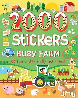 Cover of 2000 Stickers Busy Farm