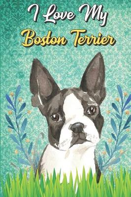 Book cover for I Love My Boston Terrier