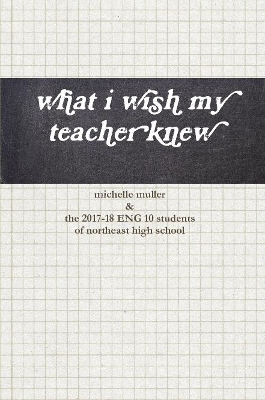 Book cover for what i wish my teacher knew