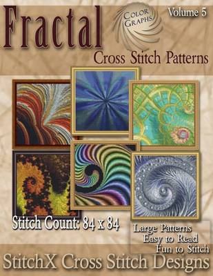 Book cover for Fractal Cross Stitch Collection Volume 5