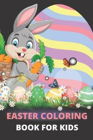 Cover of Easter coloring book for kids