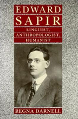 Book cover for Edward Sapir