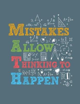 Book cover for Mistakes Allow Thinking To Happen