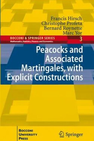 Cover of Peacocks and Associated Martingales, with Explicit Constructions