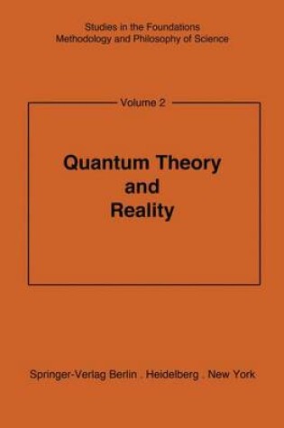 Cover of Quantum Theory and Reality