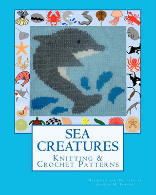 Book cover for SEA CREATURES Knitting & Crochet Patterns