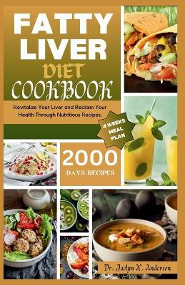 Book cover for Fatty Liver Diet Cookbook