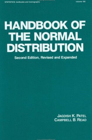 Cover of Handbook of the Normal Distribution, Second Edition