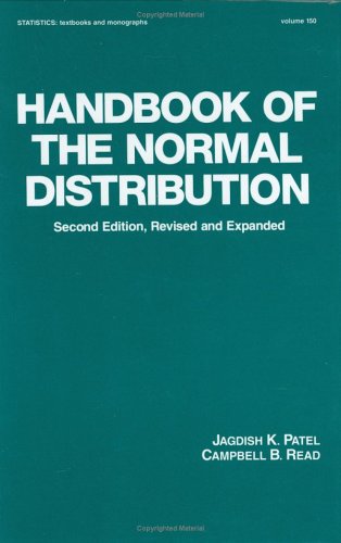 Cover of Handbook of the Normal Distribution, Second Edition