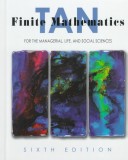 Cover of Finite Mathematics