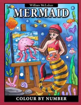 Book cover for Mermaid Colour By Number