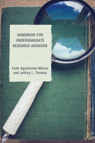 Cover of Handbook for Undergraduate Research Advisors