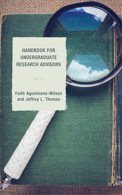 Book cover for Handbook for Undergraduate Research Advisors