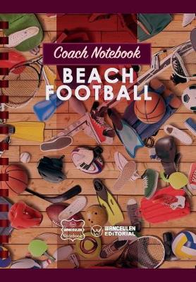 Book cover for Coach Notebook - Beach Football