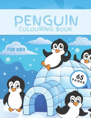 Book cover for Penguin Colouring Book For Kids