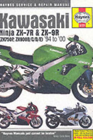 Cover of Kawasaki ZX750P (Ninja ZX-7R) and ZX900B/C/E (Ninja ZX-9R) (1994-2000) Service and Repair Manual