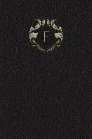Cover of Monogram "F" Notebook