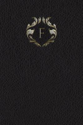 Book cover for Monogram "F" Notebook