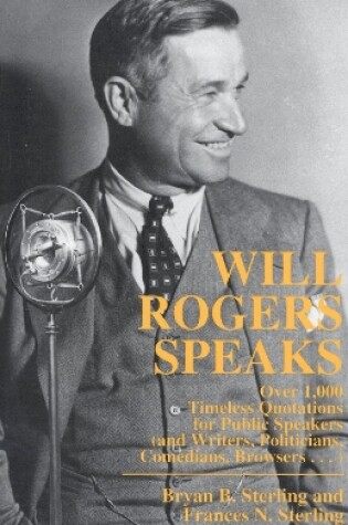 Cover of Will Rogers Speaks