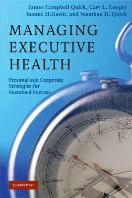 Book cover for Managing Executive Health