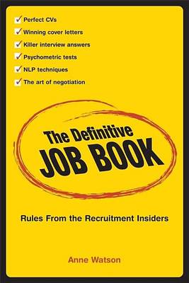 Book cover for The Definitive Job Book