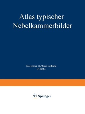 Book cover for Atlas typischer Nebelkammerbilder