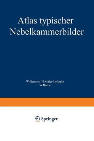 Cover of Atlas typischer Nebelkammerbilder