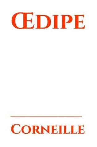 Cover of OEdipe