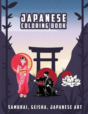 Book cover for Japanese Coloring Book