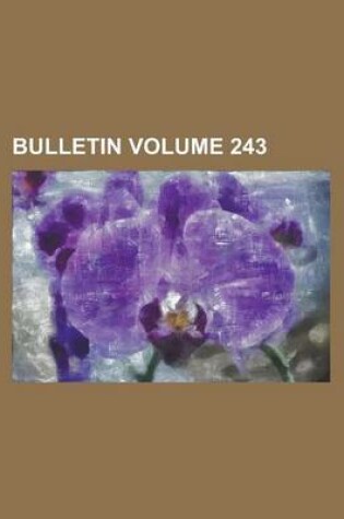 Cover of Bulletin Volume 243