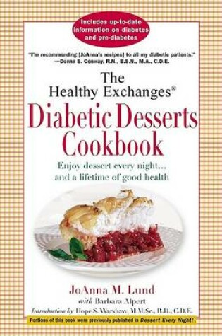 Cover of The Healthy Exchanges Diabetic Desserts Cookbook