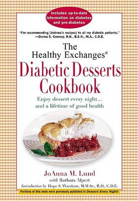 Book cover for The Healthy Exchanges Diabetic Desserts Cookbook