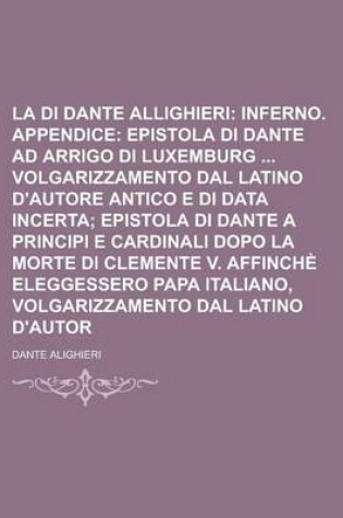 Cover of La Commedia Di Dante Allighieri Volume 2