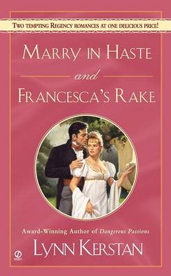 Book cover for Marry in Haste and Francesca's Rake